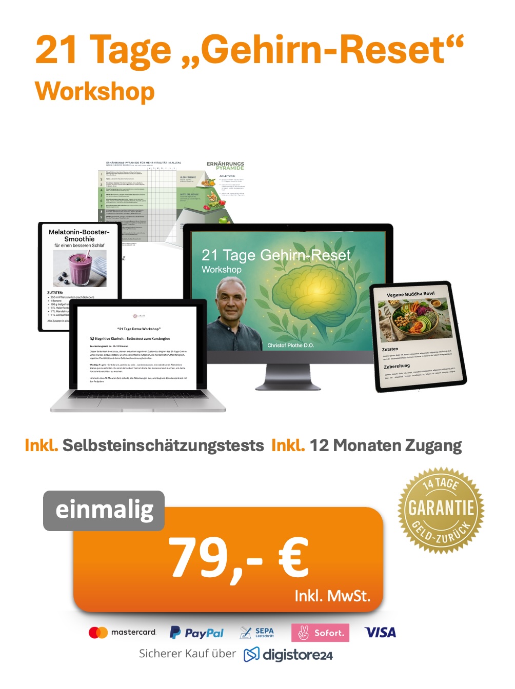 21 Tage "Gehirn-Reset" Workshop